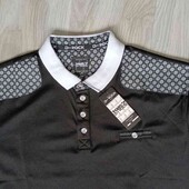 D- Rock стильная мужская футболка поло цвет черный размер XL