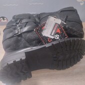 Шкіряні теплі сапожки жіночі.