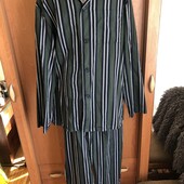 Пижама, комплект, костюм, 100% коттон, ХL. M&S. в ідеалі