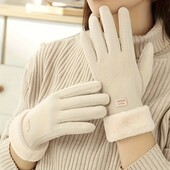 Стильні, мякенькі рукавиці на тонкому утеплені , 2 кольори на вибір