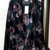 Пижамная кофточка (велюр-плюш), без пояса!