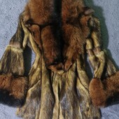 Шуба нутрія/песець