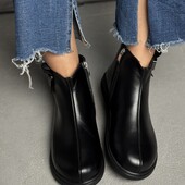 Анатомічні шкіряні демі черевики р-р 37 (23,8 см)