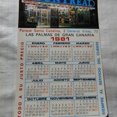 Календарик 1981