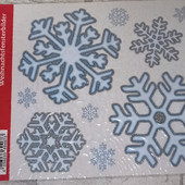 Наклейки Сніжинки на вікна Livarno Німеччина