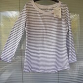 Чудовий ніжний реглан в смужку