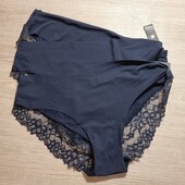 Эсмара! Бесшовные женские трусы с кружевом! 3 шт! 36/38 евро! Лот 55