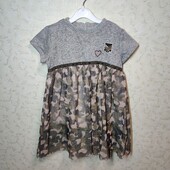 Сукня з камуфляжною спідничкою (3-4 роки)