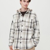 Тепла куртка сорочка Zara L-XL