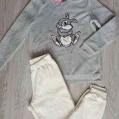 Primark + Disney брендовый теплый плюшевый пижамный комплект размер евро 34/36