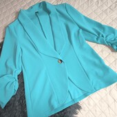 Shein, XL, піджак бірюзовий