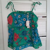 Розпродаж!!! Брендовый новый хлопковый топ р.18.