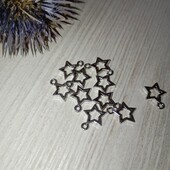 Підвіски зірки 10шт