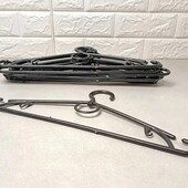 Тремпеля,плечики,в лоте 10 шт /цвет черный или серый/ кладу случайный