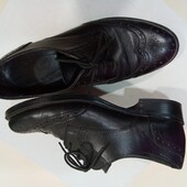 Розпродаж!!!Туфли-оксфорды из натуральной кожи р.38