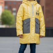 Демісезонна дитяча куртка з світло відбиваючими елементами