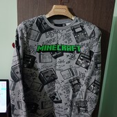 Підлітковий світшот Minecraft унісекс розмір 14-15 років,170см.
