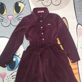 Плаття вельвет в чудовому стані, 128-134р.