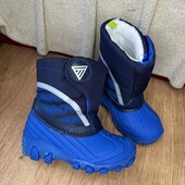 Зимові тепленькі чобітки. Світяться! Lupilu р.25 Стан нових!