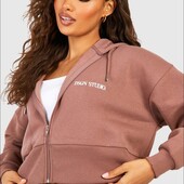 ❣️Boohoo укорочена толстовка оверсайз фліс