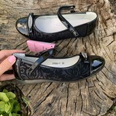 Туфлі р36 школьні lilin для дівчинки, розпродаж залишків!