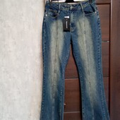 Брендовые новые коттоновые джинсы р.14-16.