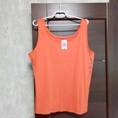 Брендовая новая коттоновая майка-футболка р.20-22.