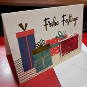 17*11 см Святкова листівка Crelando (фірмовий Lidl) Рождественская открытка с конвертом