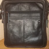 Чоловіча сумка з натуральної шкіри