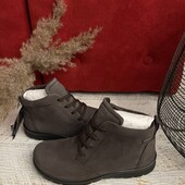 Ecco,Gore-Tex,оригінал,із натурального нубука,із шерстяним утепленням,розмір 35.Розпродаж.Останні