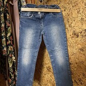 Сині джинси на хлопчика 4-5 років denim co