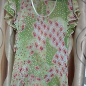 Лёгкая шифонова туника, р.46