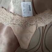 Хлопковые трусики - стринги ХS/S