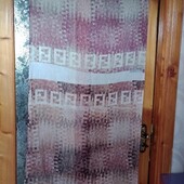 Стильный модный в мелкую клетку длинный шарф р. 194Х65см