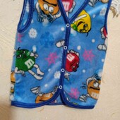 Махрова жилетка на 2-2,5 рочки.