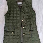 Basler женская лёгкая стёганая жилетка с карманами размер евро 36/38 нюанс