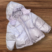 Куртка пуховичок дитяча тепла оверсайз