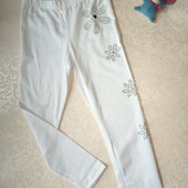 Лосини для дівчинки зі стразами. (2-5 років) Лосины для девочки 4019