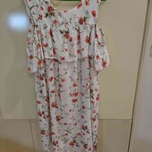 платье девочке 152р хлопок в идеале