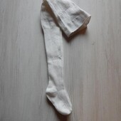 Дитячі колготки primark білі в рубчик для малюків