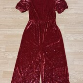 Шикарний велюровий комбінезон на дівчину! р. 140-150