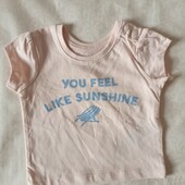 Футболка для малюка 0-3 місяця, пляж. футболка для малыша 6779