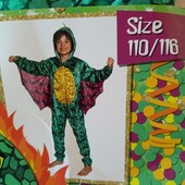 Костюм для хлопчика 110-116 років динозаврик комбінезон 7874