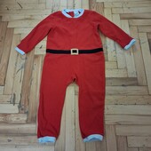 Яскравий карнавальний костюм Санти на 3-4 роки