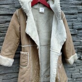 ❤️☀️❤️ Пальто дублёнка с вышивкой в идеальном состоянии. Демисезон.