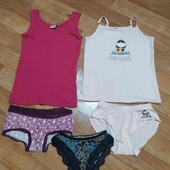 пакет майка 2шт. + труси 3шт