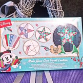 Набор для детского творчества с лед гирляндой звезда микки маус