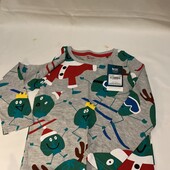 Новий реглан TU , різдвяний прінт, на зріст 104-110 см