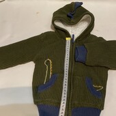 Кофта ( дракончик) тепла Nutmeg на 9-12 міс. Стан відмінний