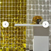 Шторка декорація для вечірки золотиста